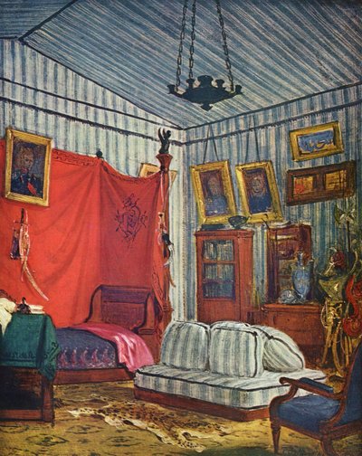 Bedroom of Count de Mornay by Ferdinand Victor Eugene Delacroix